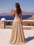 Premium women’s occasion dress detail