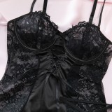 Sexy Strappy Bodyshaping Sleepwear