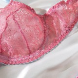 Pink Sheer Lace Intimate Set for Boutique