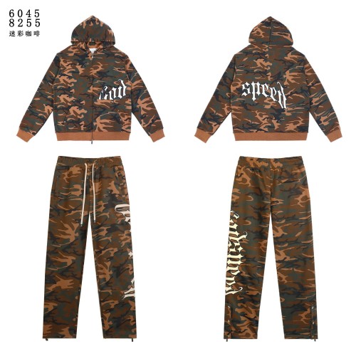 Hip Hop Casual Letter Print Hoodie and Sweatpants Set