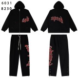 Hip Hop Casual Letter Print Hoodie and Sweatpants Set