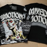Letter Print Rhinestone Crew Neck Long Sleeve T-Shirt