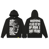 Letter Print Terry Hoodie and Sweatpants Set