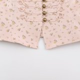 Fashion Versatile Floral Print Slim-Fit Blaze
