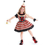 Kids Halloween Clown Costume