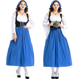 Women’s Halloween New Medieval Farm Maid Oktoberfest Costume