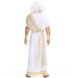 Men’s Halloween Greek Mythology Zeus Prince Cosplay Costume