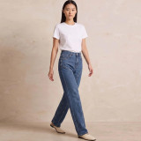 Women’s Fashion Beaded Straight Leg Jeans
