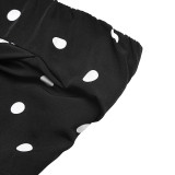 Women’s Vacation Polka Dot Strapless Jumpsuit