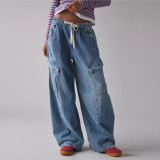 Women’s Street Style Loose Casual Jeans