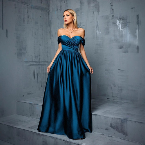 Strapless Evening Gown