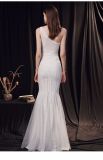 One-Shoulder Sequin Mermaid Tail Maxi Party Dress