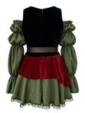 Women's Halloween Vintage Pirate Costume Dress