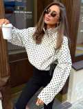 Stand Collar Oversized Casual Long Sleeve Jacket
