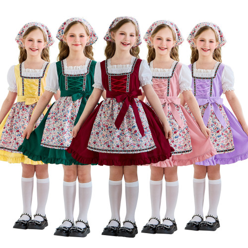 Girls' Bavarian Dirndl Costume