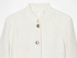 Cropped Blazer Jacket Top