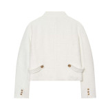 Cropped Blazer Jacket Top