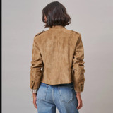 Napoleon Vintage Suede Texture Jacket