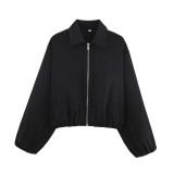 Women's Puffy Zip-Up Jacket