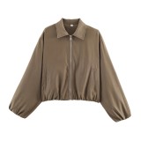 Women's Puffy Zip-Up Jacket