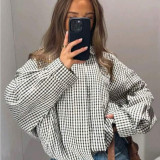 Women's Plaid Flannel Pilot Jacket