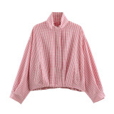 Women's Plaid Flannel Pilot Jacket