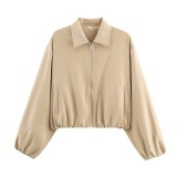 Women's Puffy Zip-Up Jacket