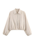 Women's Puffy Zip-Up Jacket
