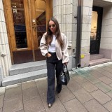 Women's Puffy Zip-Up Jacket