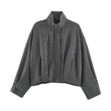 Women's Plaid Flannel Pilot Jacket
