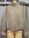 Women's Plaid Flannel Pilot Jacket