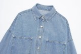 Denim Shirt Jacket Women