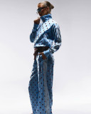 Retro Polka Dot 3-Stripe Tracksuit