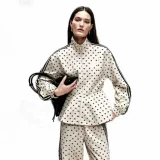 Trefoil Collab Retro Stand Collar Jacket & Pants