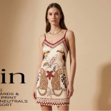 Exquisite Placed Print Cami Dress