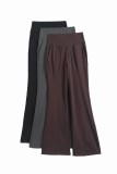 Luxury Double-Side Pocket Micro Flared Pants