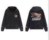 Splatter Paint Embroidered Hooded Sweatshirt for Couples
