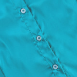 Satin Slim-Fit Blouse