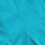 Satin Slim-Fit Blouse