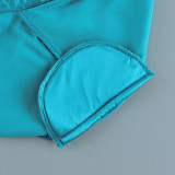 Satin Slim-Fit Blouse