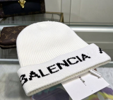 Wool Blend B-Letter Knit Beanie
