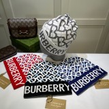 Cotton Blend Trim Knit Beanie