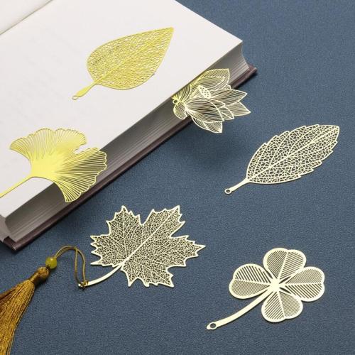 Creative Traditional Metal Leaf Bookmark Gift