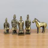 Miniature Alloy  Terracotta Warriors  Set