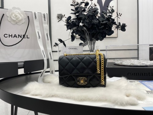 Chanel Black Flap Handbag
