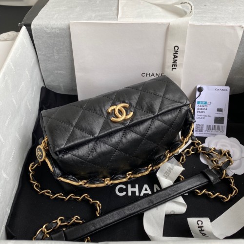 Chanel Hobo Mini Black Bag