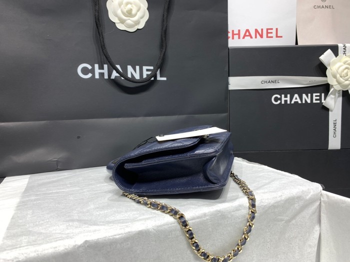 Chanel 22 Blue Handbag