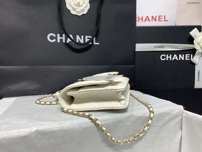 Chanel 22 White Handbag