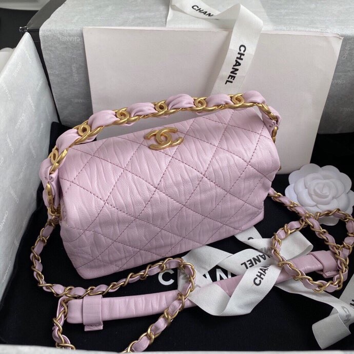 Chanel Hobo Mini Pink Bag