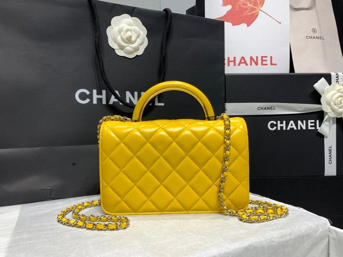Chanel 22 Yellow Handbag